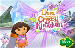 Игра Даша Следопыт спасает Королевство кристаллов